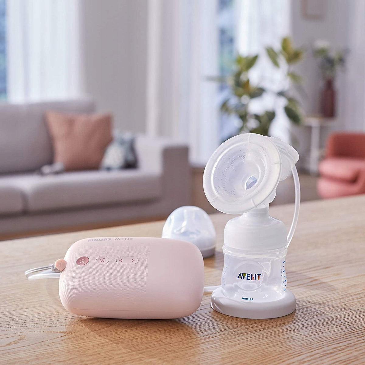 PHILIPS AVENT SCF395/11 LAKTATOR elektryczny różowy z technologią Natural Motion, pojedynczy laktator do odciągania mleka