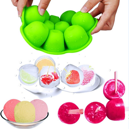 Fresh Foods siliconen diepvriesvorm voor levensmiddelen 12 x 75 ml