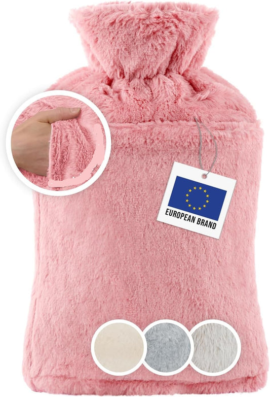 Blumtal Premium termofor w różowym miękkim pokrowcu grafika produktu