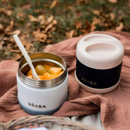 BEABA termos obiadowy 300 ml stal nierdzewna, przenośny pojemnik termiczny dla dziecka