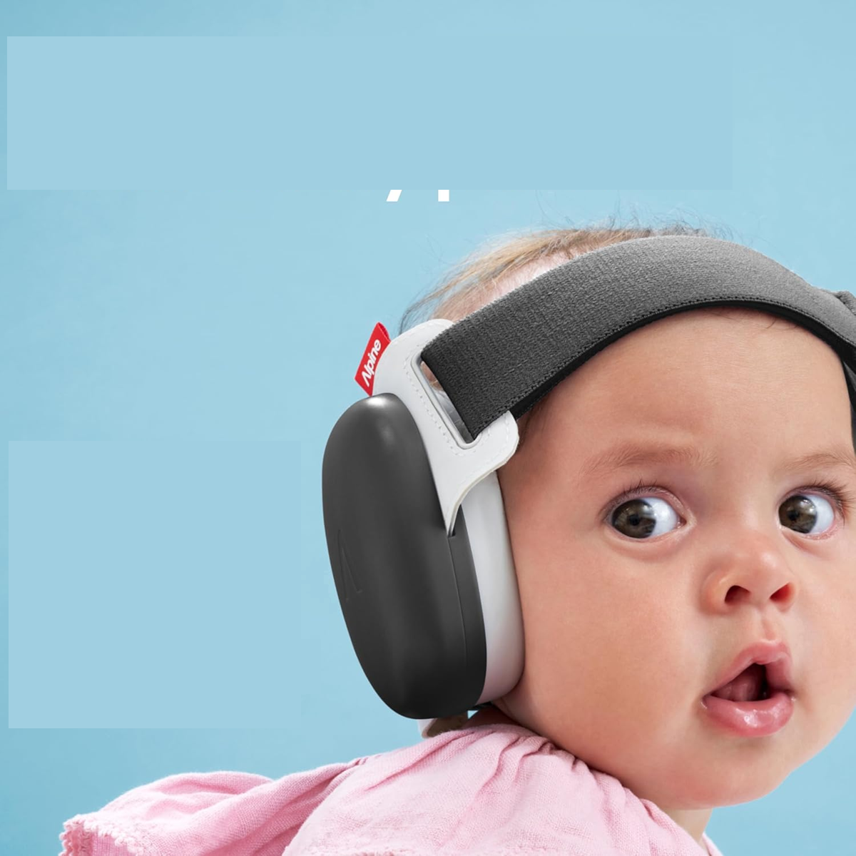 ALPINE Muffy Baby защитни слушалки за деца 12 m+ 24db + калъф
