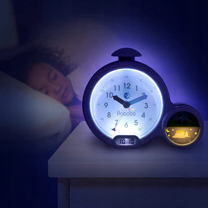 PABOBO Kid'Sleep OKTATÓS ÉBRESZTŐÓRA rózsaszín
