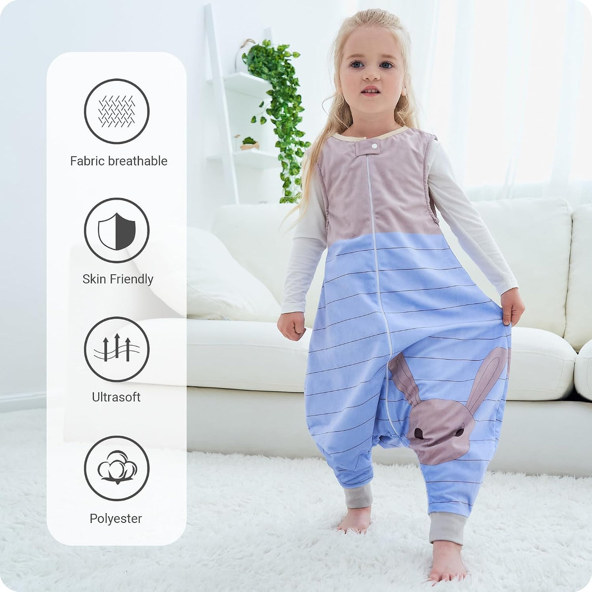 MICHLEY sleeping bag for ages 1–3, S