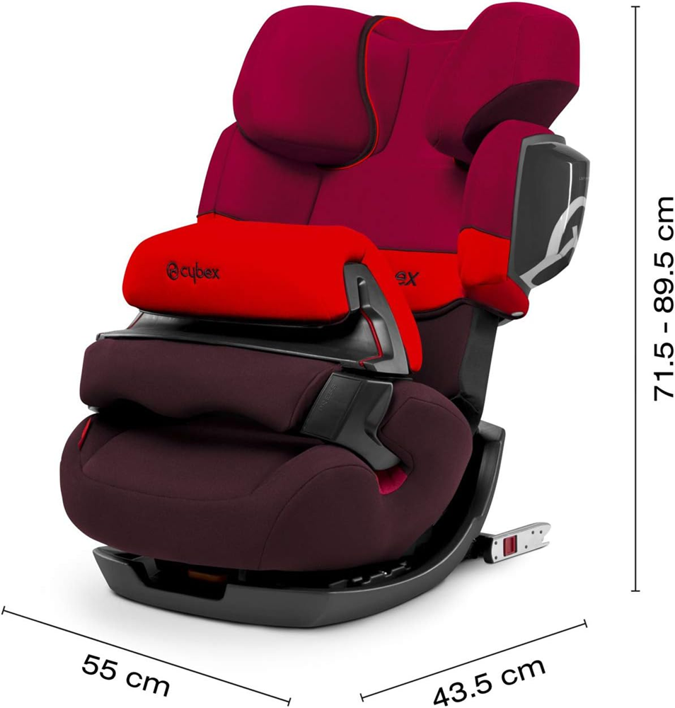 CYBEX SILVER PALLAS 2-FIX bilbarnstol grupp 1/2/3 ISOFIX 9-36 mån