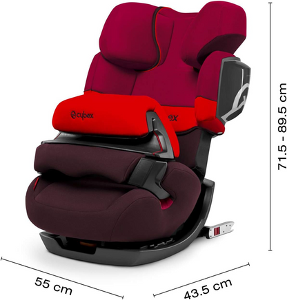 CYBEX SILVER PALLAS 2-FIX bilbarnstol grupp 1/2/3 ISOFIX 9-36 mån