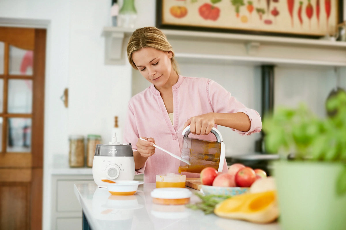 PHILIPS AVENT SCF883/01 4 in 1 cuocipappa a vapore frullatore 1000ml