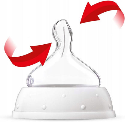 NUK First Choice+ 6-18 m FLASKE 300 ml med temperaturindikator