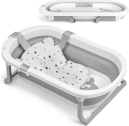 KikkaBoo Willy foldable bathtub with thermometer 0-36 months