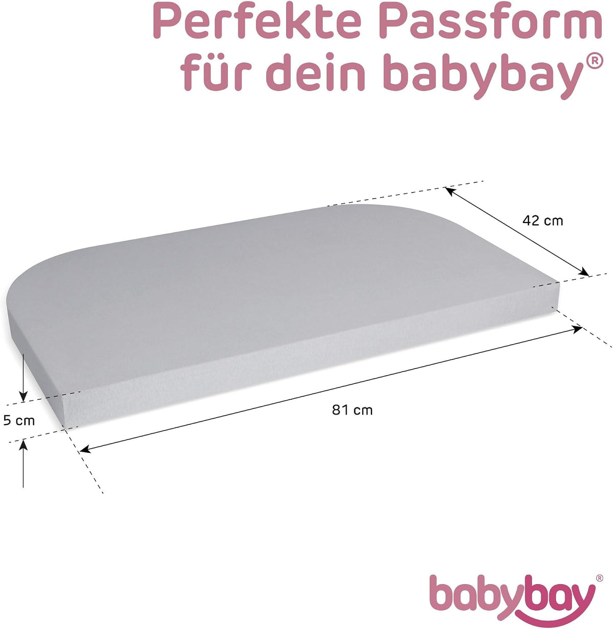BABYBAY чаршаф с ластик за Original 81x42 cm