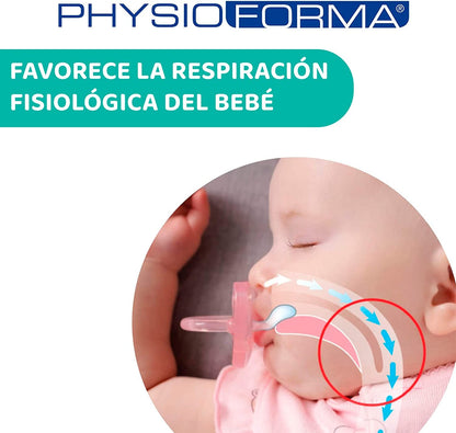 CHICCO PhysioForma COMFORT dudlík x2 0-6 měsíců LATEX