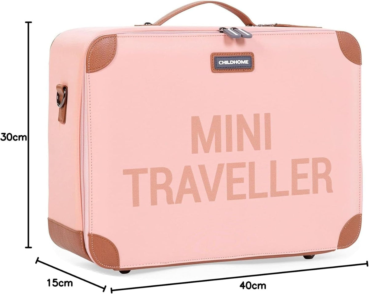 CHILDHOME Mini Traveller nylonový kufřík pro děti 30 x 40 x 15 cm