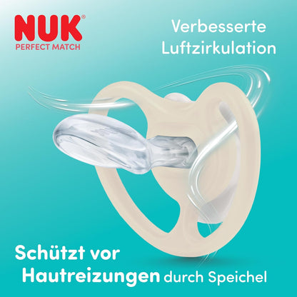 NUK Perfect Match Air napp 18-36m x2
