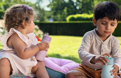 NUK Mini-Me Sip jeklena steklenička s trdim ustnikom 300 ml 9 m+ LISICA