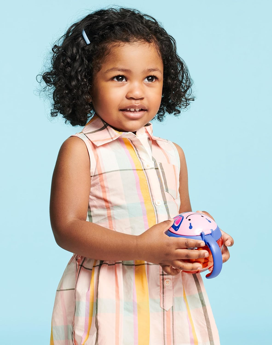 SKIP HOP Zoo Snack Cup dóza na svačiny MOTÝL 222 ml