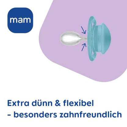 MAM Perfect πιπίλα σιλικόνης 16m+ x2