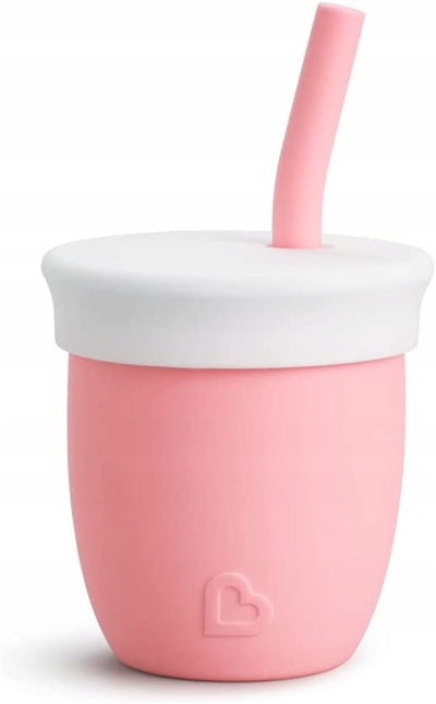 MUNCHKIN C'est Silicone! tazza con cannuccia 6m+ 120ml