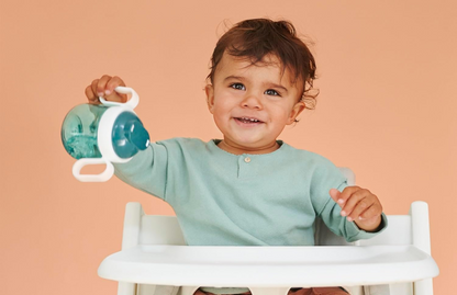 MEPAL Sippy Cup lonček proti polivanju z ustnikom, dvostranski 200 ml 6 m+