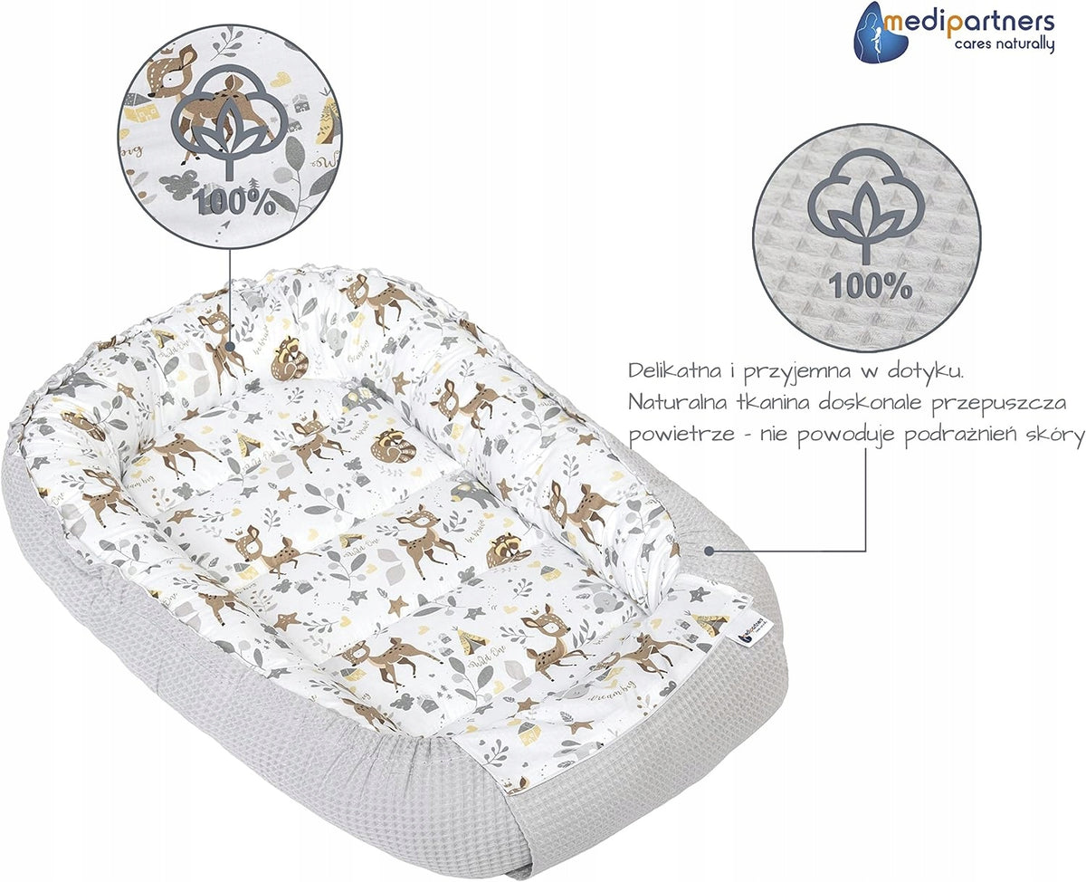 MEDIPARTNERS babynest 90 x 50