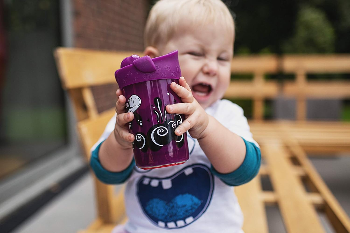 TOMMEE TIPPEE No Knock чаша с накрайник 300 ml 18 м+ КОСТЕНУРКА