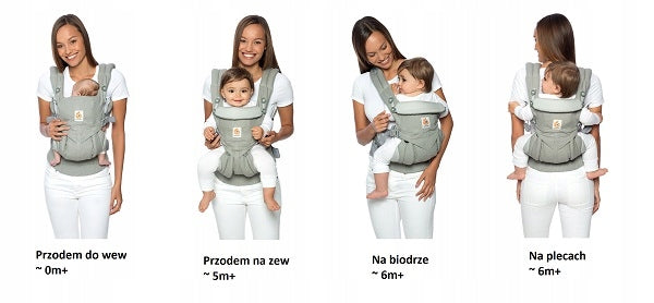 ERGOBABY OMNI 360 COOL AIR MESH porta-bebés ergonómico 3,2-20,4kg