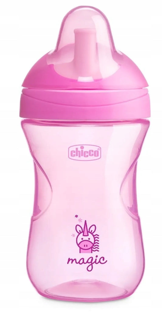 CHICCO Advanced Cup cană anti-picurare cu tetină 266 ml 12 m+