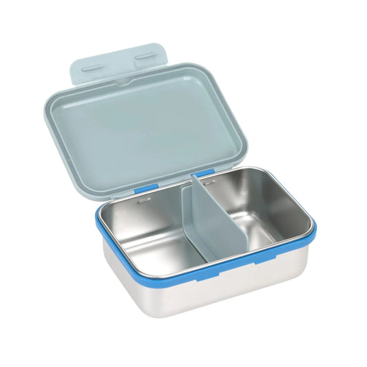 Lässig Sunny Explorer lunchbox van staal groen