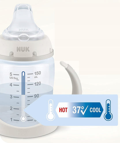 NUK Learner Cup BEKER 150 ml temperatuurindicator