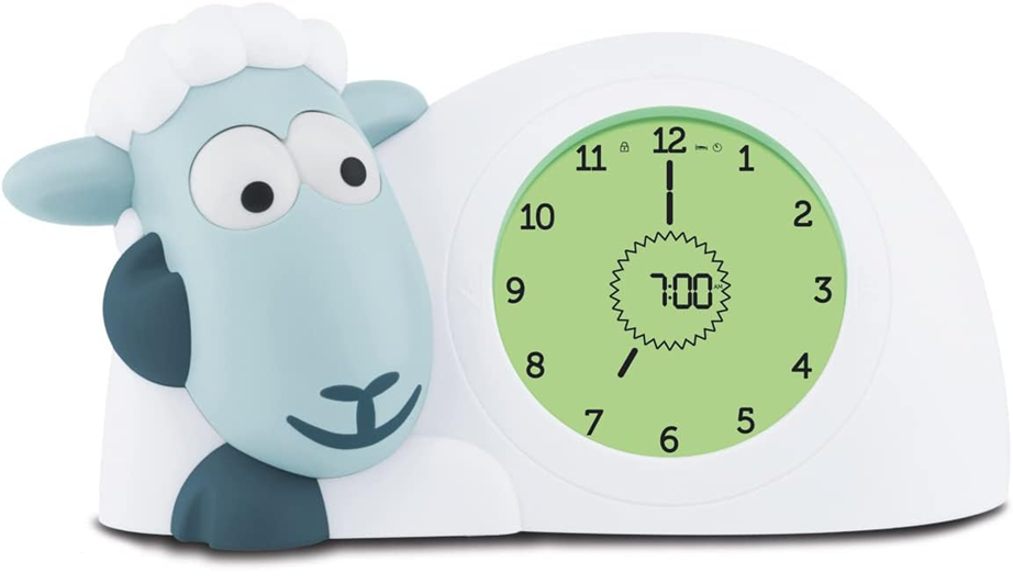 ZAZU Sam the Sheep sleep trainer, clock, and night lamp