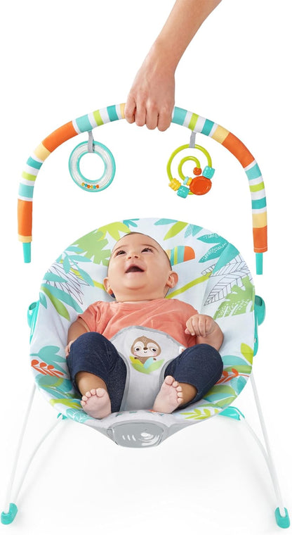 BRIGHT STARTS Rainforest balansoar cu vibrații și melodie