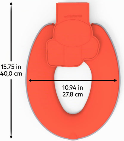 DISNEY Flip & Sit nastavek za straniščno školjko 18 m+ 23 kg STRELA McQUEEN
