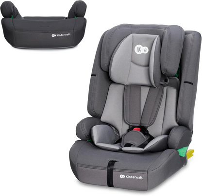 KINDERKRAFT SAFETY FIX 2 i-Size bilbarnstol 9-36kg grupp 1/2/3 ISOFIX