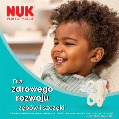 Sucettes NUK Perfect Match Air 0-6 mois x2