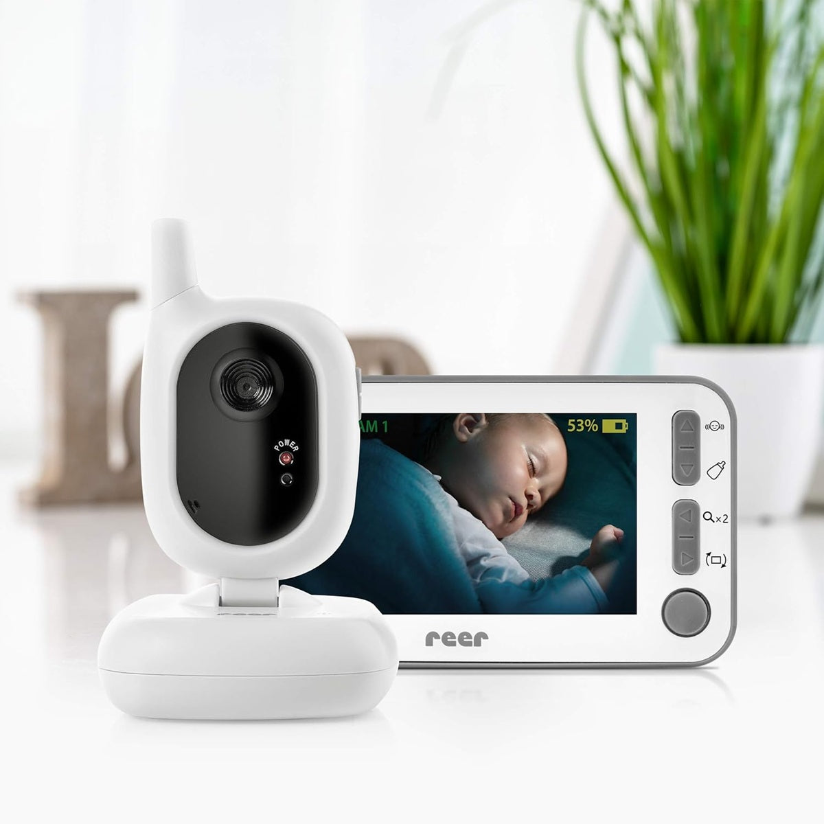 REER BabyCam L monitor digital video pentru bebeluși 4,3" TFT FHSS
