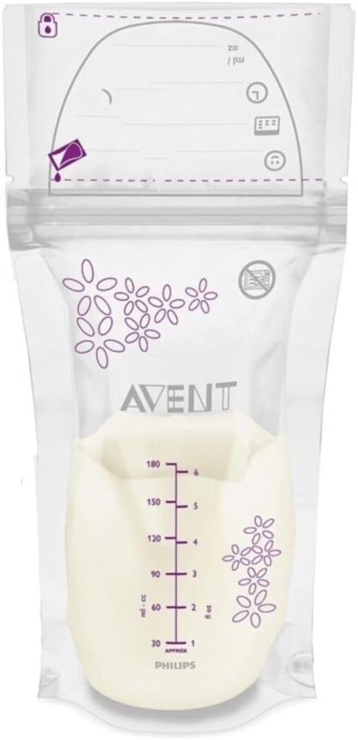PHILIPS AVENT Pungi pentru depozitarea laptelui matern 25 buc