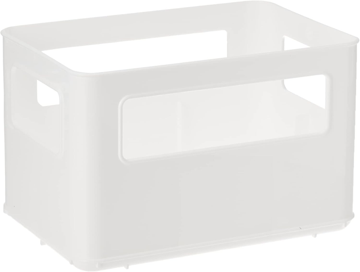 NUK First Choice+ startovací sada 4 SKLENĚNÉ lahve + košík organizér 0-6 m