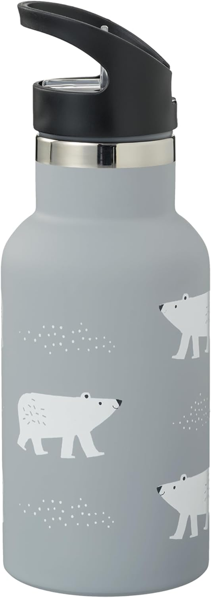 FRESK Nordic Flask termoflaske i rustfrit stål 350 ml + børste