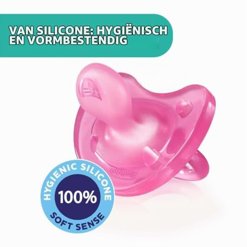 Chicco PhysioForma Soft – grafika różowego smoczka
