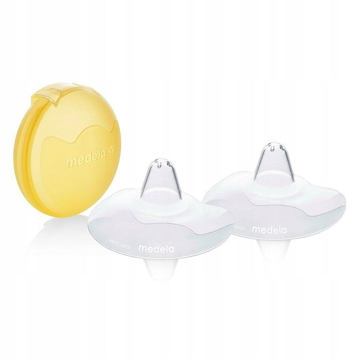 MEDELA nakładki do karmienia osłonki M 20mm, silikonowe osłonki Contact do ochrony brodawek