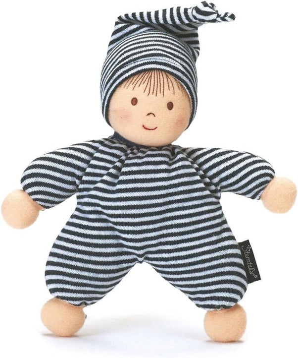 STERNTALER knuffelpop Heiko met rammelaar 20 cm