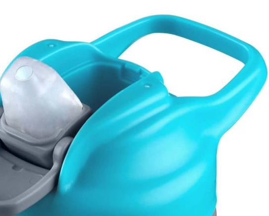 CHICCO Pop-up Cup hrnček s náustkem a brčkem 350 ml 2 roky+