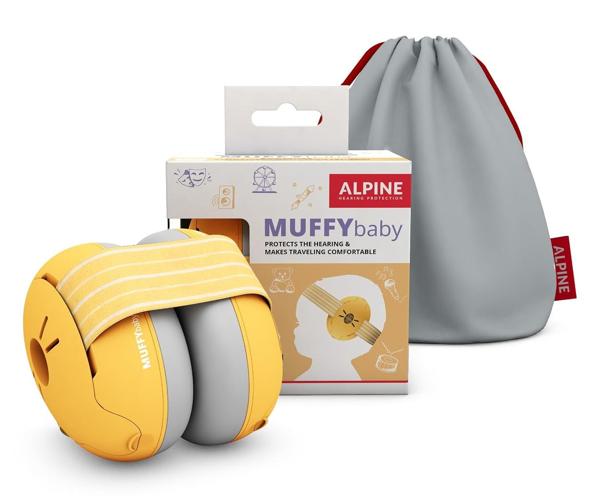 ALPINE Muffy Baby hörselskydd för barn 0-36 m 23db