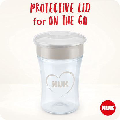 NUK Magic Cup CANĂ ANTI-VĂRSARE cu muștiuc 360