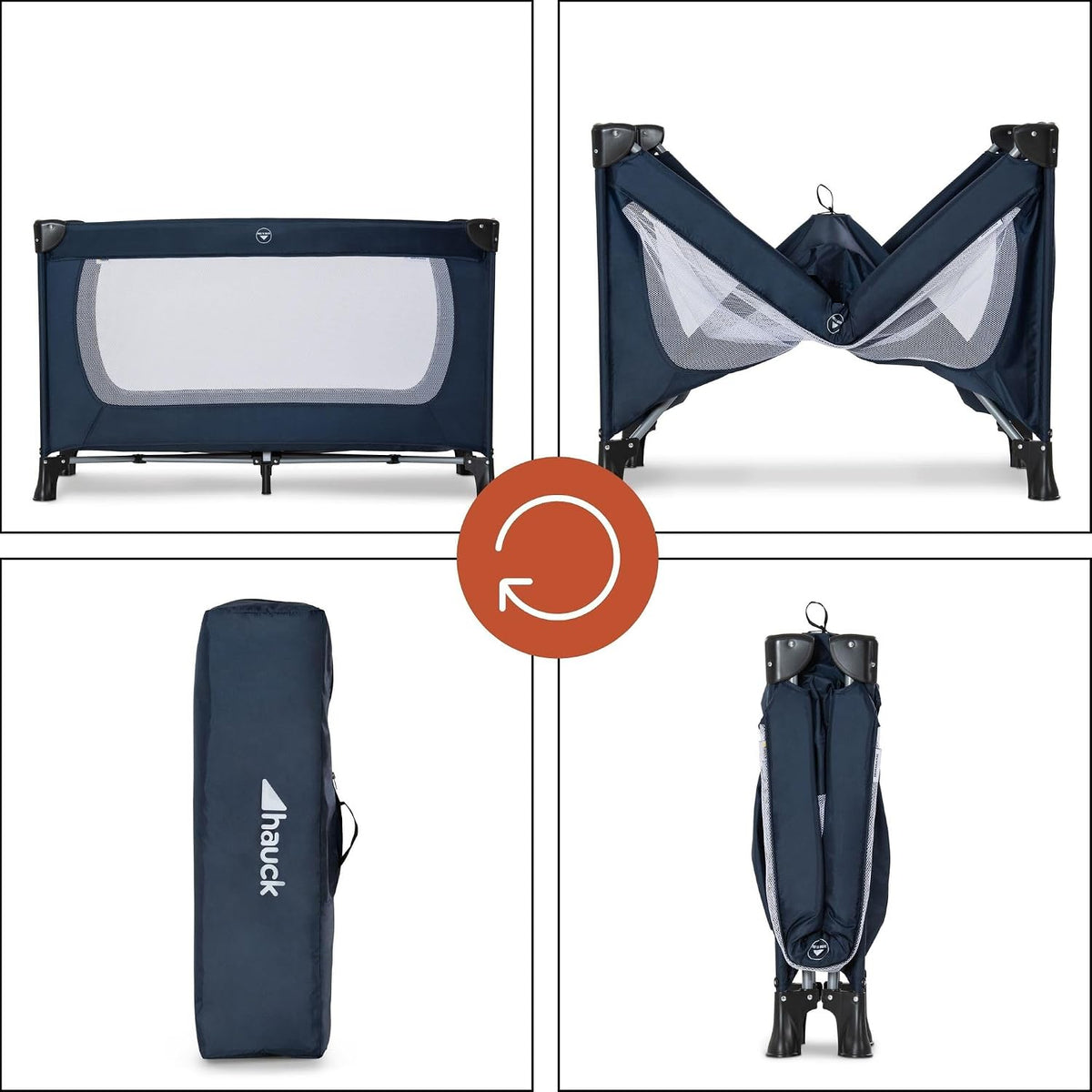 Hauck Dream N Play Plus rejseseng 120x60 op til 15kg
