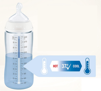 NUK First Choice+ startovací sada 4 lahvičky + košík organizér 0-6 m