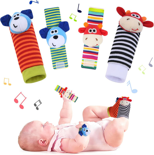 VICLOON bands and socks with rattle