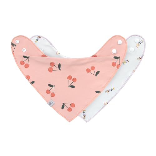 Lässig Happy Fruits Cherry śliniak bandana z napami