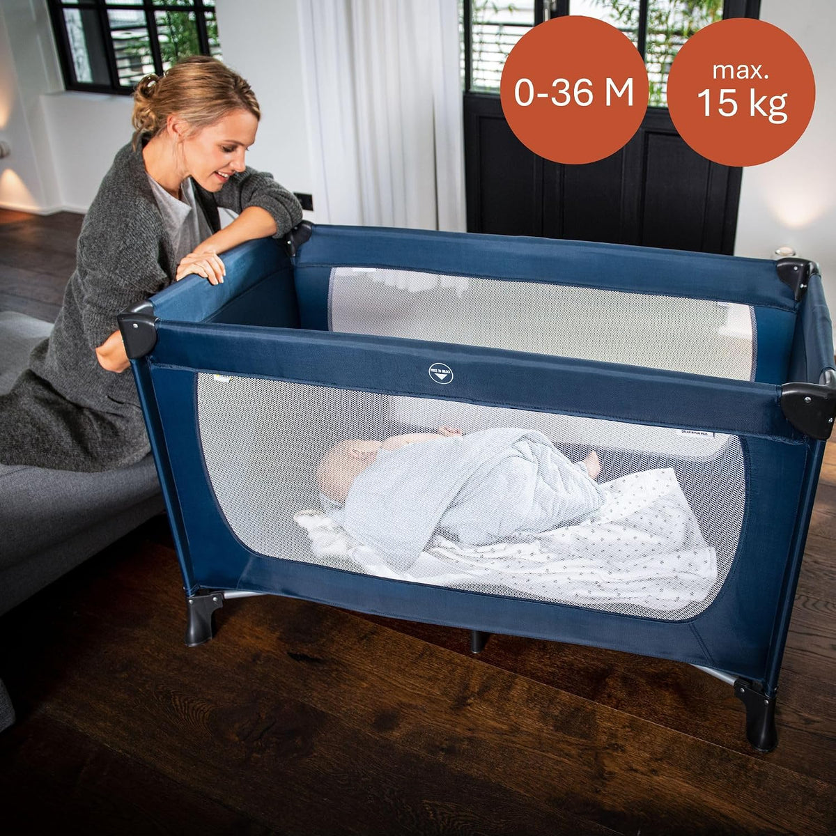 Hauck Dream N Play Plus rejseseng 120x60 op til 15kg