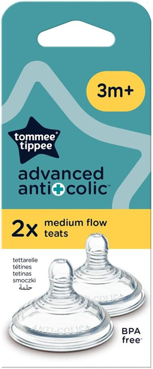 TOMMEE TIPPEE Sauger ADVANCED ANTI-COLIC 3 Monate+ x2