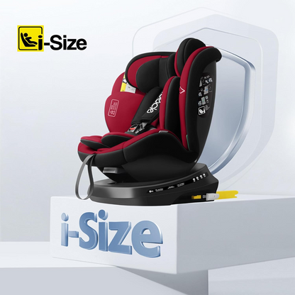 REECLE i-Size seggiolino auto girevole a 360° 0-12 anni 40-150cm