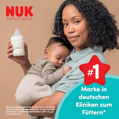 NUK Perfect Match antikrampjesfles 260 ml 3m+